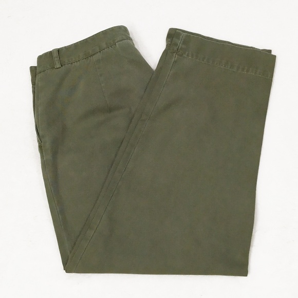 Olive Green Women's Pants - Picture 2 of 7
